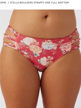 O’Neill Boulders Bottom – Stella Floral – XS – NWOT 🌺
